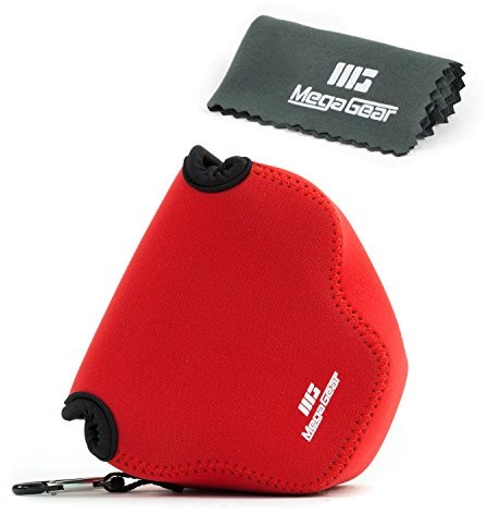 MegaGear megagear Ultra lekka torba na aparat z neoprenu marterial do Olympus E-PL7 aparat, czerwony MG514