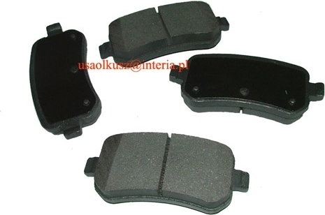 ATLAS Klocki hamulcowe tylne Mercury Monterey 2004-2007