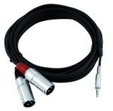Omnitronic 30225158 przewód ac40  15 2 X XLR Male 1,5 m 30225158
