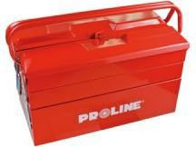 Proline Profix skrzynka narzędziowa metalowa 3 - częściowa dwurączkowa 40cm, 334