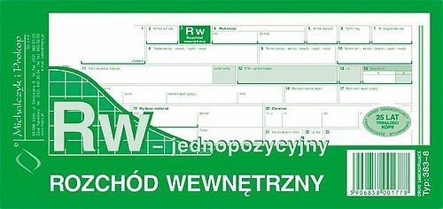 Michalczyk&Prokop RW 1/3 A4 JEDNOPOZYCYJNE 383-8