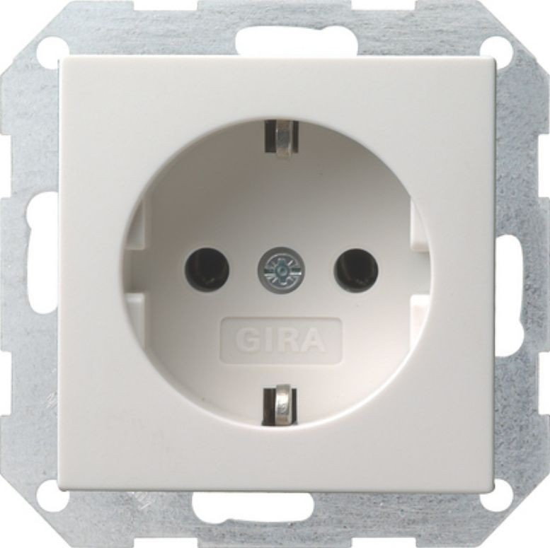 Gira 011 01136024 Gniazdo wtykowe System 55 SCHUKO 16 A 250 V (kolor: matow