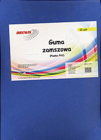 Brewis Guma zamszowa A4 10 kolorów