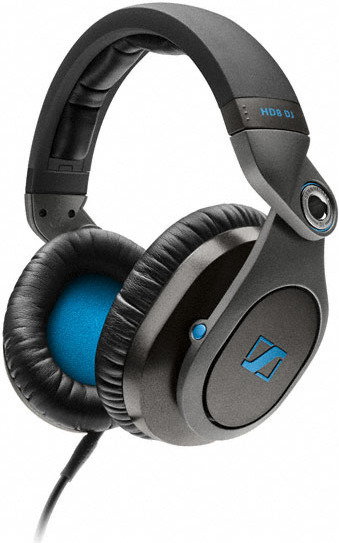 Sennheiser HD8 DJ czarno-niebieskie
