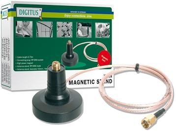 Digitus Antena Magnetyczna podstawka do anteny RSMA A-DN-70101 (ADN70101)