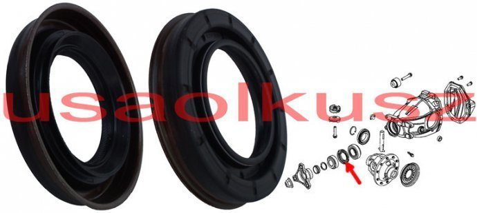 MOPAR Uszczelniacz wałka ataku tylnego mostu 47x78 Dodge Magnum