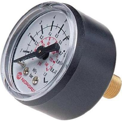Norgren Manometr pneumatyczny 18-013-889 (O) 63 mm R1/8 0 do 16 bar