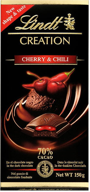 Lindt Creation 70% Cherry&Chili 150g