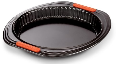 Le Creuset Forma do tarty serowej i owocowej, średnica: 26 cm, powłoka zapobiegająca przywieraniu 94100732000000