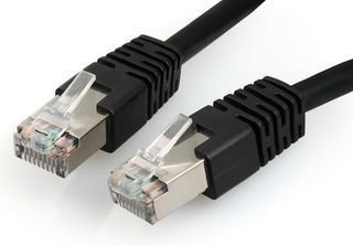 Gembird Patchcord RJ45, kat. 6, FTP, 1m, czarny