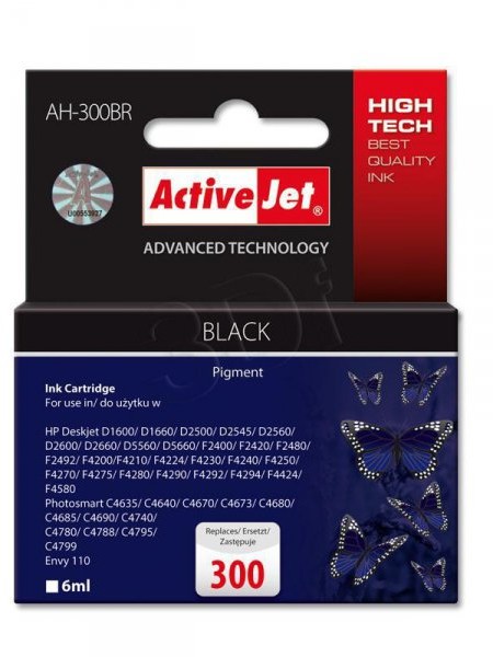 ActiveJet AH-300BR zamiennik HP CC640EE