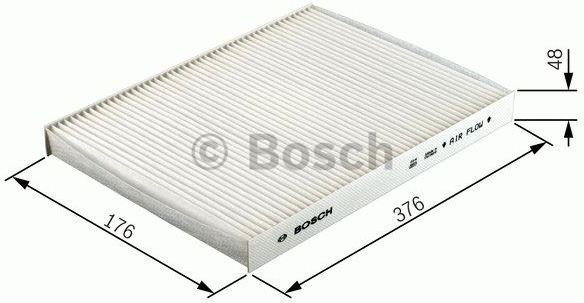Bosch Filtr, przewietrzanie przestrzeni pasażerskiej 1 987 432 206