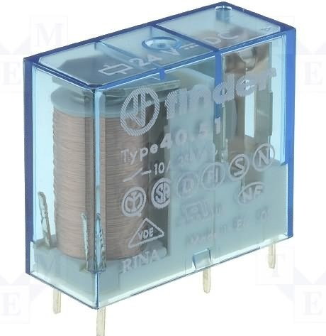 Finder Przekaźnik 1CO 10A 12V DC 40.51.9.012.0000