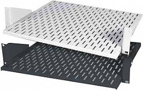BKT-ELEKTRONIK Półka stała mocowana w czterech punktach o gł. 750mm RAL 7021 (11111175.2V)