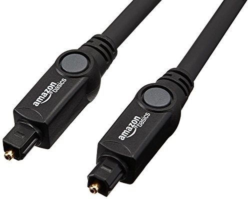AmazonBasics Toslink kabel optyczny do cyfrowego przesyłania dźwięku, 3 m HL-003143