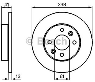 BOSCH (Automotive Aftermarket) 0 986 478 105