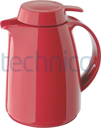 Helios Termos z tworzywa, z pokrywką 0,3 l, czerwony | , Servitherm HELIOS-7201-0