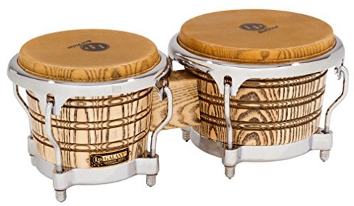 LP Latin Percussion Giovanni Galaxy Wood bongo Chrome Hardware lp793 X C LP815000