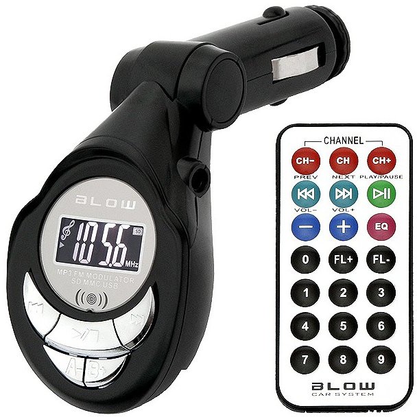 BLOW Transmiter FM SD/MMC BLACK 74-124#
