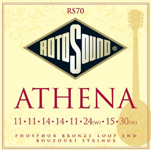 Rotosound greckim Bouzouki rotos górne Athena rs70 struny RS70