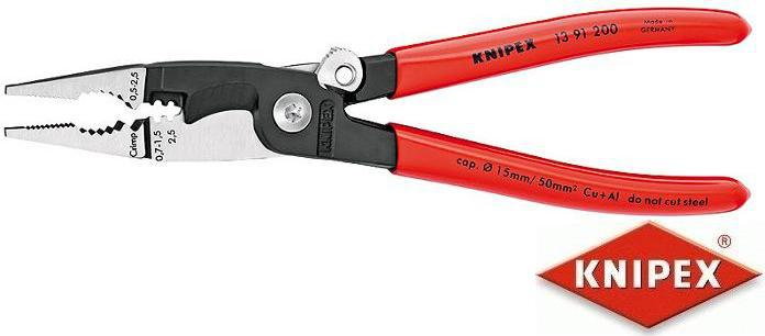 Knipex szczypce do prac elektroinstalatorskich 200 mm (13 92 200 SB)