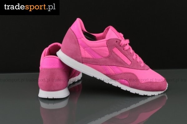 Reebok CL Nylon Slim Metal AR2718 różowy