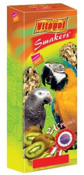 Vitapol Kolby Kiwi Maxi Dla Dużych Papug 450G 2 Sztuki