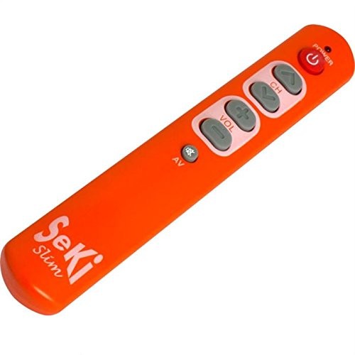 Seki SeKi Slim pilot uniwersalny, konfigurowalny dla osób starszych i dzieci pomarańczowy Slim