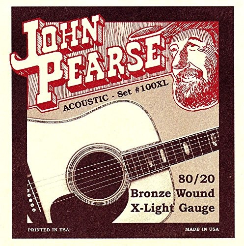 John Pearse JOHN pearse XL 100 X L JP gitara struny z brązu 100XL