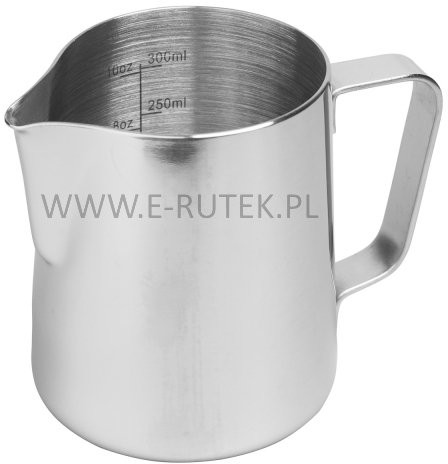 Rhinowares Stainless Steel Pro Pitcher - dzbanek srebrny 360 ml RHMJ12OZ