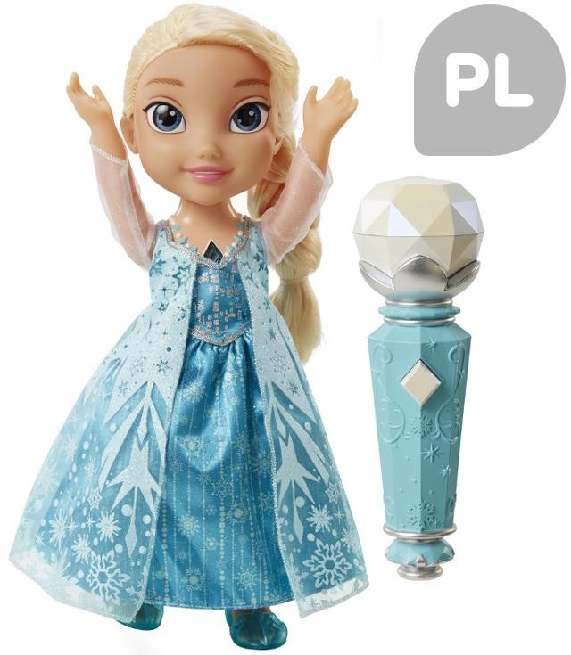 Jakks Pacific Disney Frozen Śpiewająca Elsa z mikrofonem 96378