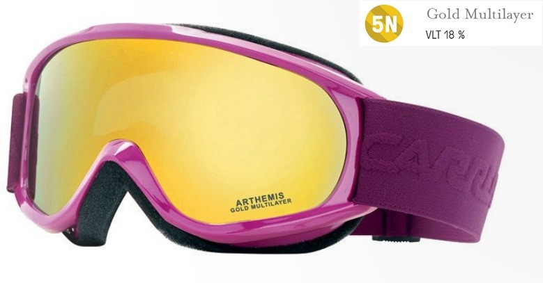 Carrera Gogle Arthemis Różowy Gold Multilayer 2016-2017