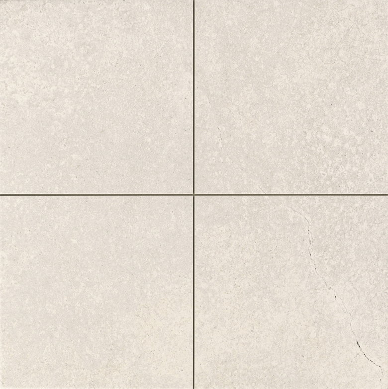 Realonda Skyros Płytka podłogowa 44x44 Biały Matowa