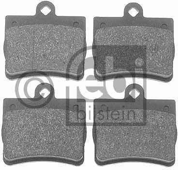 FEBI BILSTEIN Zestaw klocków hamulcowych, hamulce tarczowe 16152