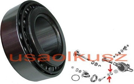 KML Łożysko wałka ataku pinion INNER tylnego mostu Dana35 Jeep Liberty 2002