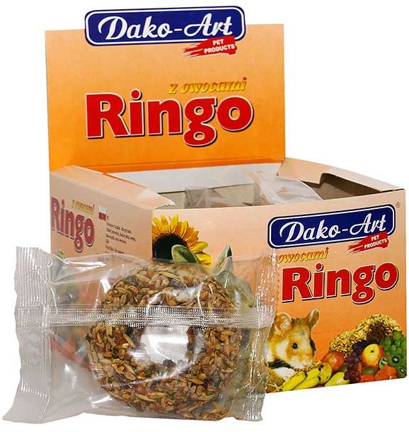 Dako-Art Ringo owocowy przysmak dla gryzoni 60g