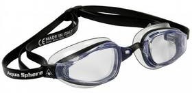 Aqua Sphere Męskie okulary pływackie Michael Phelps K180 clear černé/transparentní