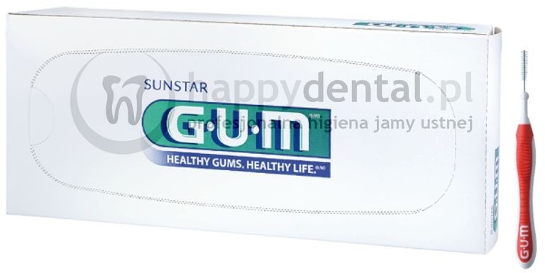 GUM Butler Sunstar Trav-Ler (1314) 36szt. - szczoteczek międzyzębowych 0.8mm (cz