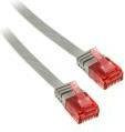 InLine  1m - Kabel sieciowy U/UTP - 1000 Mbit - Cat.6 - RJ45 - szary 71601 1m - k