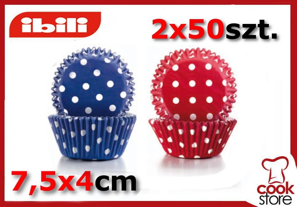Ibili FOREMKI do MUFFINEK 100 szt. papierowe babeczek marki