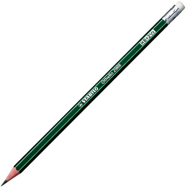Stabilo ołówek OTHELLO 2988 B z gumką - H0542 NB-2708