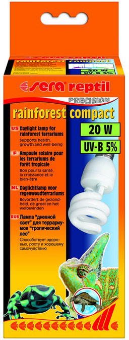 Sera Reptil Rainforest Compact świetlówka kompaktowa do terrarium 20W