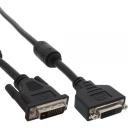 InLine Kabel DVI-D 24+1 męski - żeński Dual Link 5m 17776
