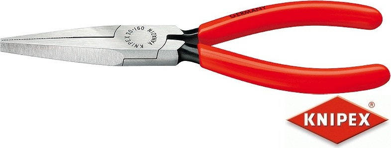 Knipex szczypce płaskie wydłużone, PCW (30 11 140/ 160/ 190)