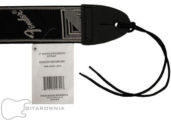 Fender pas gitarowy Monogrammed G-DG