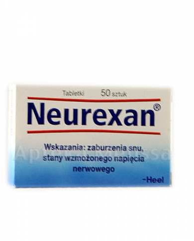 HEEL POLSKA SP. Z O.O. HEEL POLSKA SP Z O.O HEEL NEUREXAN 50 tabl 3076921