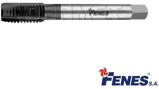 HSS Gwintownik maszynowy do gwintu rurowego walcowego, przelotowy (Rm 800), DIN-5156 E OX - G1/8