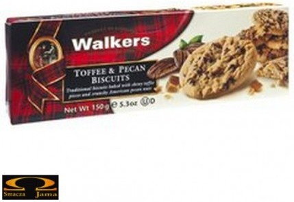Walkers Ciastka z kawałakami orzechów Pecan i toffi 150g 5EF5-623B8