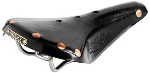 Brooks B17 Siodełko Titanium, Złoto (BR117)