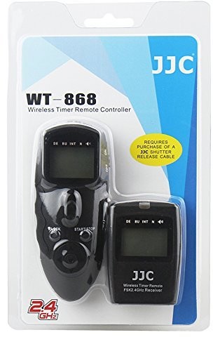 JJC WT-868 Universal HDR Funk-Timer Auslöser (Anschlusskabel separat)
